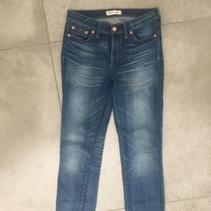 Madewell Straight Skinny Jeans